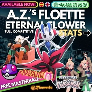 Floette Eternal Flower Competitive 6IVs Pokemon ZA Legends + Free Masterball - Picture 1 of 7