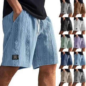 Man Business Retro Short Pants Pockets Running Cargo Shorts Summer Sports Pants - Picture 1 of 28