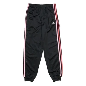Adidas Niñas Joggers Negro y Rosa Ajustado Cónico M W24 L24 Ropa Deportiva Chándal - Imagen 1 de 6