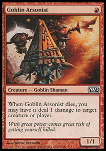 MTG GOBLIN ARSONIST EXC - GOBLIN INCENERITORE - M13 - MAGIC - Picture 1 of 1