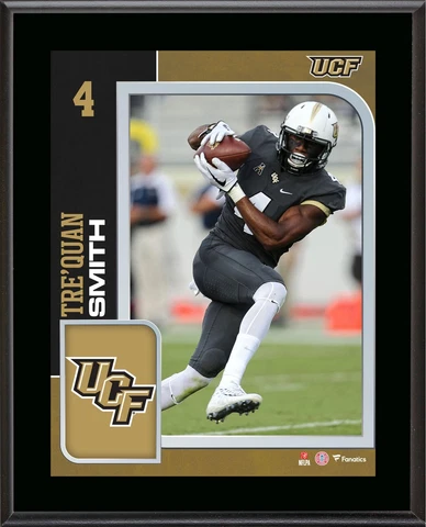 Tre'quan Smith UCF Knights 10.5' x 13' Sublimated Player Plaque Cover