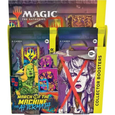Magic: The Gathering - March of the Machine: The Aftermath Collector Booster Box - Immagine 1 di 4