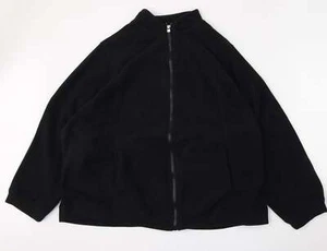JD Williams Mens Black Jacket Size XL Zip - Picture 1 of 12