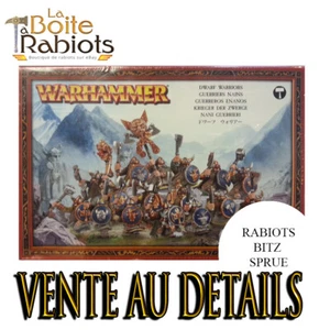 Warhammer Age of sigmar OOP Guerriers nains Vente au détails Rabiots bitz sprue - Foto 1 di 44