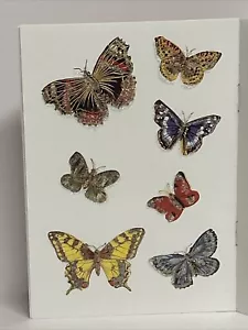 Pegatinas Mariposas Brillo Dover Pequeños Libros de Actividades 14 Pegatinas Texturizadas - Imagen 1 de 6