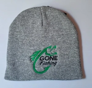 Gorro bordado de pesca desaparecido verde oliva regalo para el pescador pescador - Imagen 1 de 1
