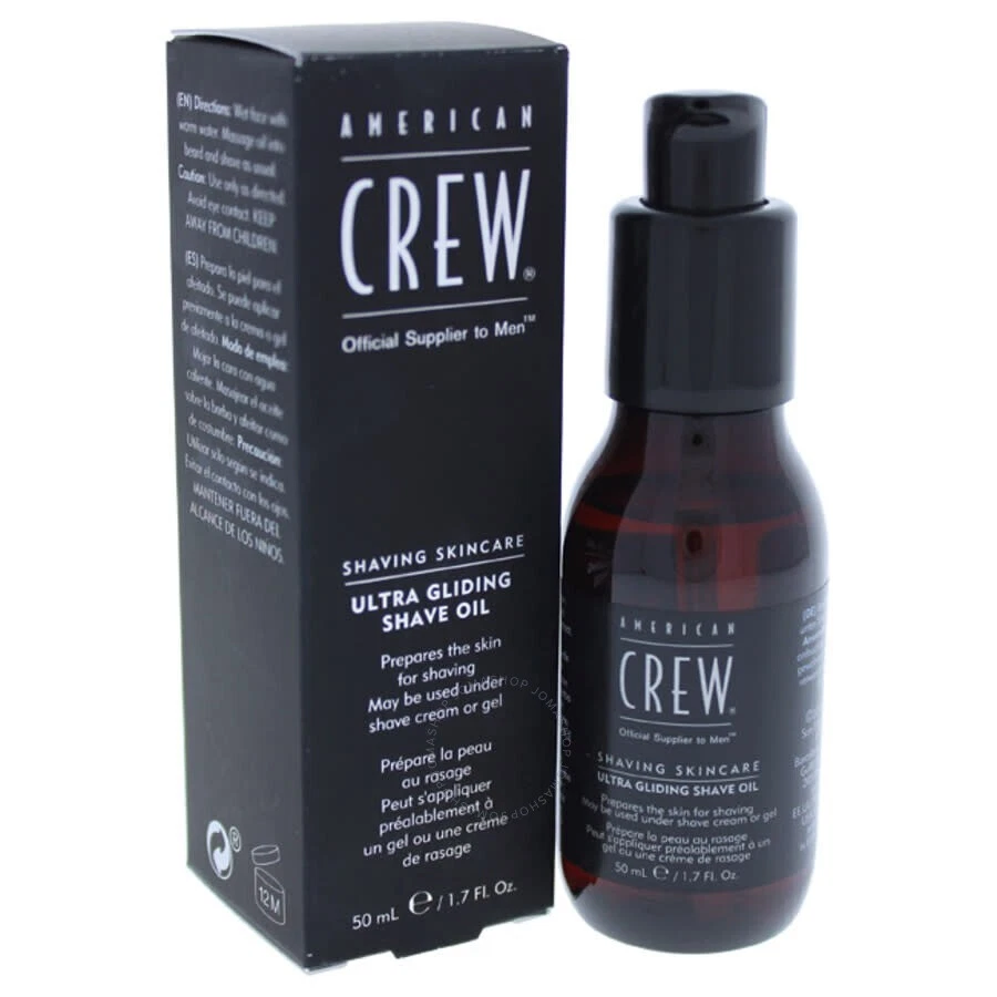 AMERICAN CREW PARA HOMBRE ACEITE DE AFEITADO ULTRA DESLIZANTE 1,7 OZ Foto 1 de 1
