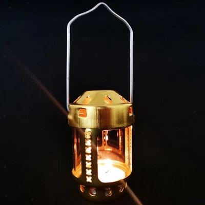 2.2 * 3.54" Mini Soporte Tealight Camping Adornos Decorativos Luces Foto 1 de 4