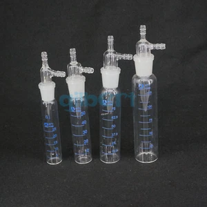10-500ml Borosilicate Glass Gas Sampling Tube Glinsky Absorber Bottle Apparatus - Picture 1 of 21