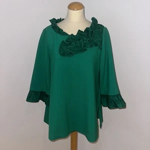 * RIANI * Bluse * Shirt * Damen * 3/4 Arm * Gr. 40 * grün * EXTRAVAGAND * Neu - Bild 1 von 23