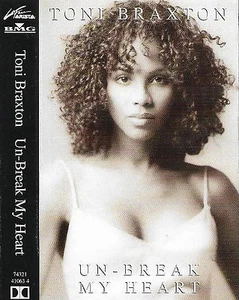 TONI BRAXTON UNBREAK MY HEART CASSETTE SINGLE 2 TRACK Hip Hop RnB/Swing - Picture 1 of 6