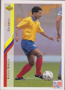 FOOTBALL  CARTE  UPPER DECK  1994  WORLD CUP  USA  ALEXIS  GARCIA COLOMBIE N° 36 - Foto 1 di 2