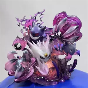 Luminous Gengar Max Evolution Statue Model Figur Anime Figur White Collection - Bild 1 von 3