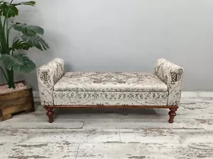 Upholstered bench, Bohemian bench, Armed storage bench, Piano bench - Picture 1 of 22