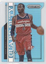 2013-14 Panini Prizm Guard Duty Light Blue Prizms Die-Cut /199 John Wall #5