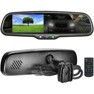 Master Tailgaters OEM Rear View Mirror with 4.3" Auto Bright LCD + Auto Dimming - Picture 1 of 9