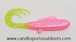 AWD CEBOS 2" CRAPPIE DELIGHTS - GOMA DE MASCAR/GRÁFICO PLATA BRILLO 20PK (CD23)  - Imagen 1 de 1