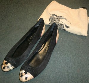 burberry flats ebay