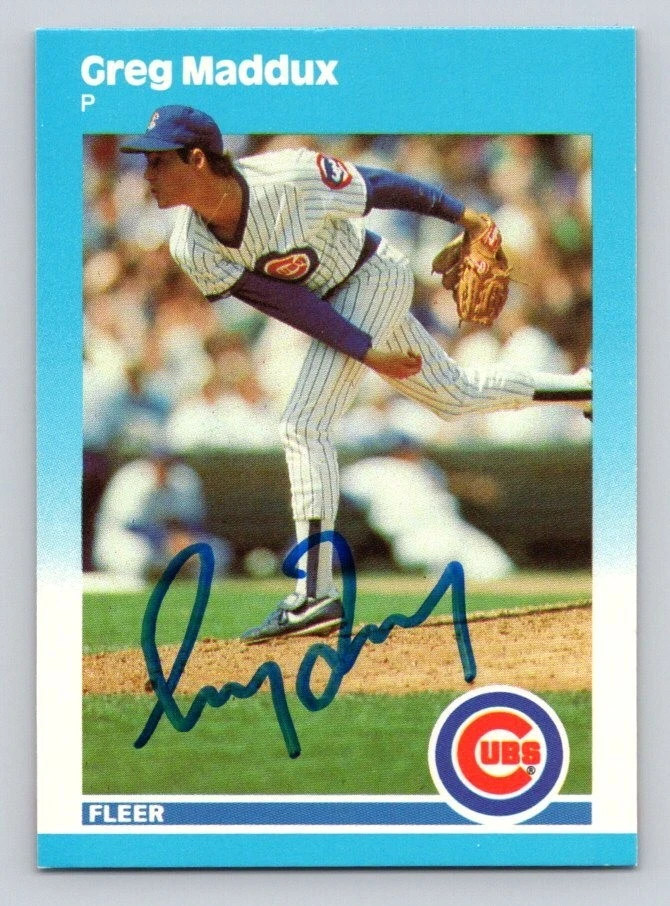 スポーツ選手 87 fleer update greg maddux rc!.! 1987 Fleer Update - Greg Maddux #U-68 for sale | eBay