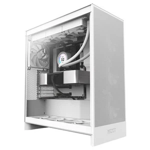 NZXT H7 Flow Mid-Tower ATX Case White 2024 Edition - Picture 1 of 6