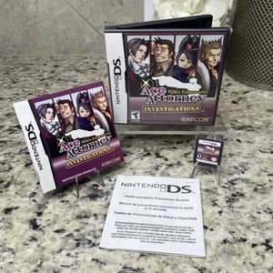 Ace Attorney Investigations: Miles Edgeworth (Nintendo DS) CIB - Picture 1 of 5