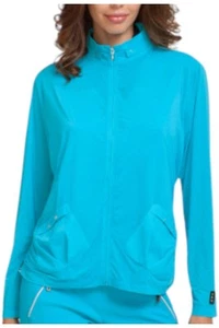 Jamie Sadock Women's Sunsense 35 SPF Jacket Casablanca - Picture 1 of 1