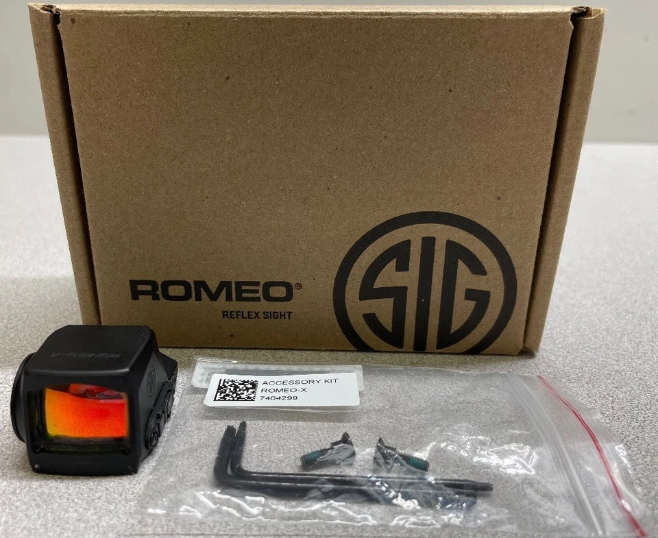 Mira Sig Sauer Romeo X Compact 1x24mm Reflex Punto Rojo SORX1200 Foto 1 de 4