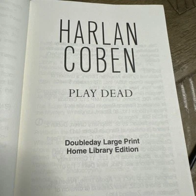 Play Dead (Large Print) - Hardcover By Harlan Coben - acceptable - Image 1 of 4