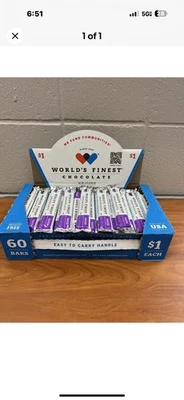 🍫60 Bars-World's Finest Chocolate - Chocolate Wafer 🍫