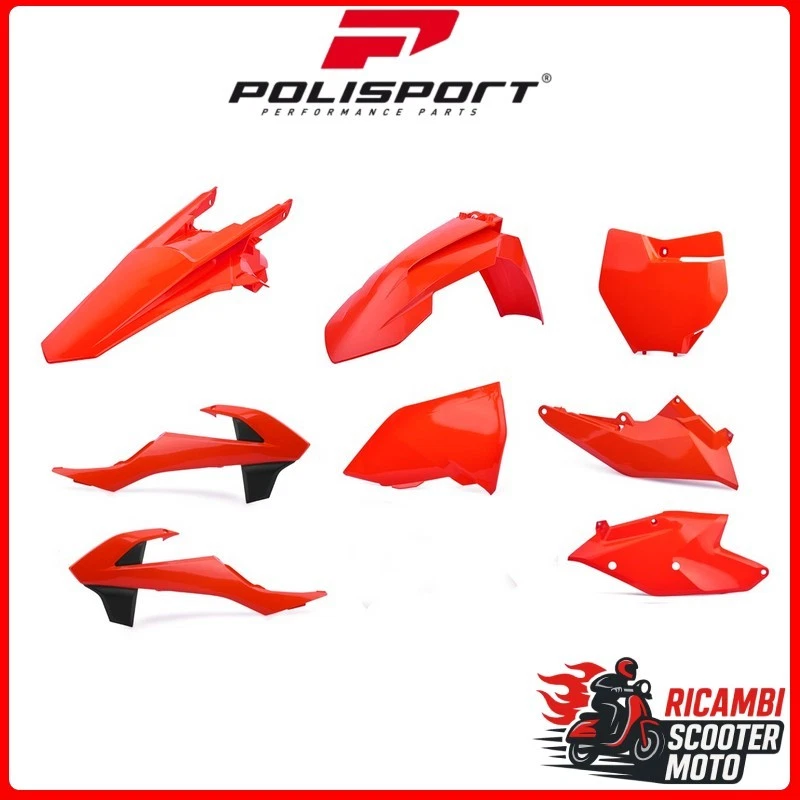 Weißes Kunststoff-Kit KTM 250 SX 2016-2018 P90824#3 - Изображение 1 из 1