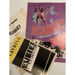 Eubie Playbill & Souvenir program - 1978 Gregory Hines (Lot of 3 items) - Picture 1 of 12