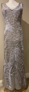 JS COLLECTIONS Womens Gray Occasion Evening Dress - Sz 6 - Picture 1 of 8