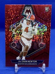 2024 Panini Mosaic Jer'Zhan Newton #336 Red Sparkle - Picture 1 of 2
