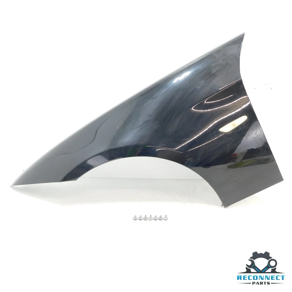 BMW 325i 328i 335i E90 2006-2012 pasajero delantero lado derecho guardabarros negro OEM Foto 1 de 4