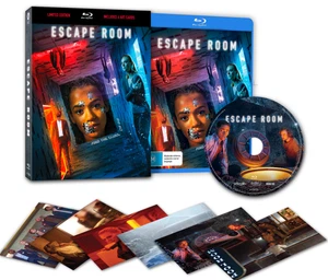 ESCAPE ROOM Blu-Ray Limited Edition [Lenticular Cover + Art Cards + Numbered] - Foto 1 di 1