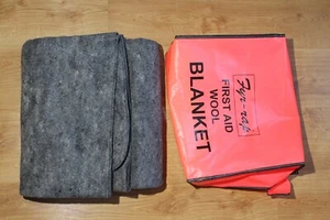 Feuerwehr- und Erste-Hilfe Notfalldecke mit Fyr-Glo Steiner First Aid Blanket - Bild 1 von 6
