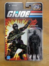 G.i. Joe 25th Anniversary Snake Eyes | MOC | Foil Card | 2007 | Hasbro