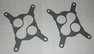 1956-61 DUAL QUAD CARB T0 INTAKE GASKET SET CORVETTE CHEVY 2626 2627 2613 2614 2 - Bild 1 von 1