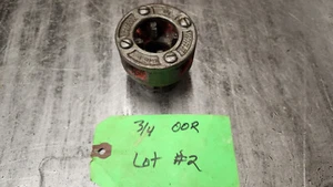 Ridgid 3/4" NPT 00R OOR Pipe Threader Head with 2-CHIPPED Dies.  lot#2 - Picture 1 of 7