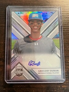 A103,099 - 2018 Elite Extra Edition Autographs #170 Gregory Duran
