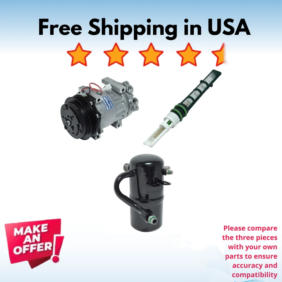 Kit Compresor A/C Fit Mazda 626 1998-2002 Foto 1 de 4