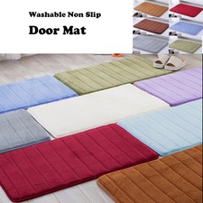 Outdoor  Indoor Non Slip Door Mat Washable Kitchen Bedroom Hall Small Rugs Mats