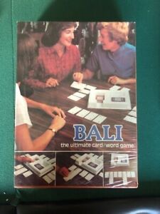 Bali the Ultimate card/word game  Avalon Hill, 1980 New! Sealed! Mint!