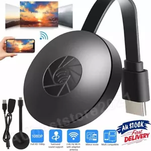 For Chromecast Google Wireless HDMI-Compatible HD Display Media Streaming Video - Picture 1 of 13