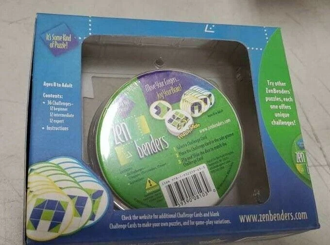 Zen Benders - Some Kind Of Puzzle Game FUN NEW SEALED! - Image 1 of 1