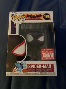 Funko Pop Spiderman 1090 Case Marvel Collectors Corps Sticker Error Upside Down! - Picture 1 of 13