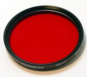 Promaster RED R2 49mm Lens Filter made in Japan - Picture 1 of 8