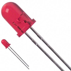 5mm Rot LED Diode Glühbirne Ledredr / 5MM - Bild 1 von 1