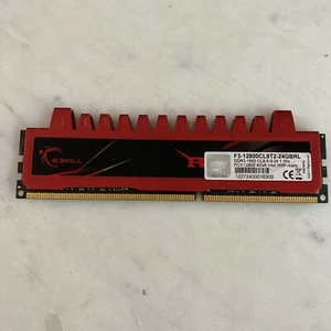 G.SKILL Ripjaws 4GB F3-12800CL9T2-24GBRL PC3-12800 PC RAM Memory Single Stick - Picture 1 of 3