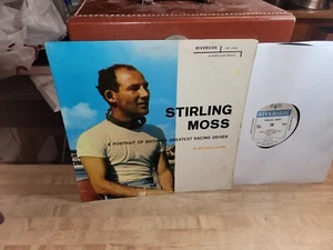 VINTAGE 1. PRESSE VINYL-SCHALLPLATTE LP AUTORENNEN STERLING MOOS IN SEINEN EIGENEN WORTEN - Bild 1 von 3